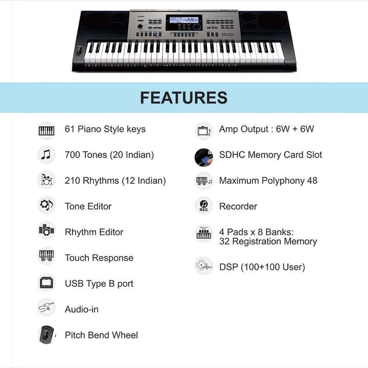 Casio ctx 870 clearance