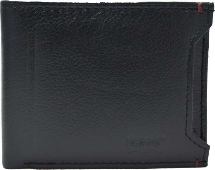 LEVI S Men Formal Casual Black Genuine Leather Wallet