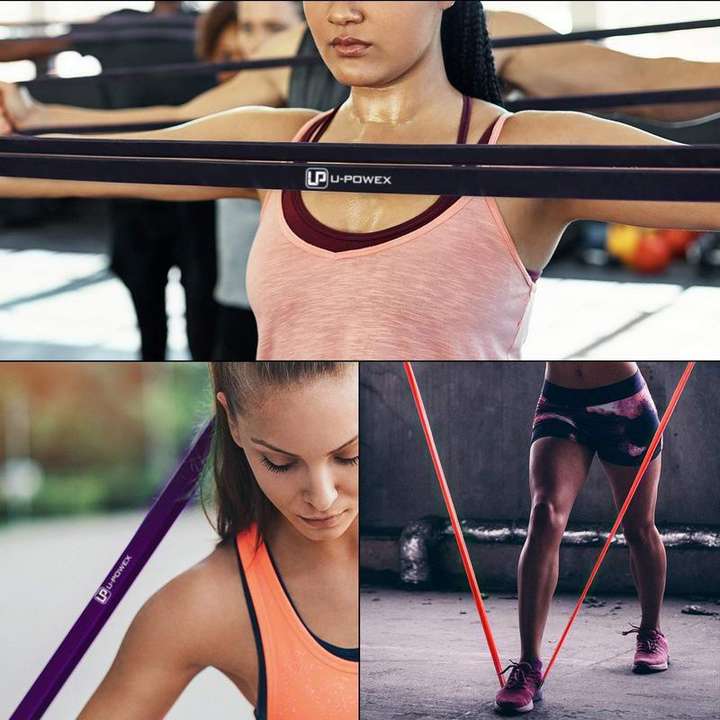 Leosportz U POWEX Pull Up Assistance Bands Stretch Resistance Band Mobility Band Powerlifting Bands Extra Durable loop Band Resistance Band Buy Leosportz U POWEX Pull Up Assistance Bands