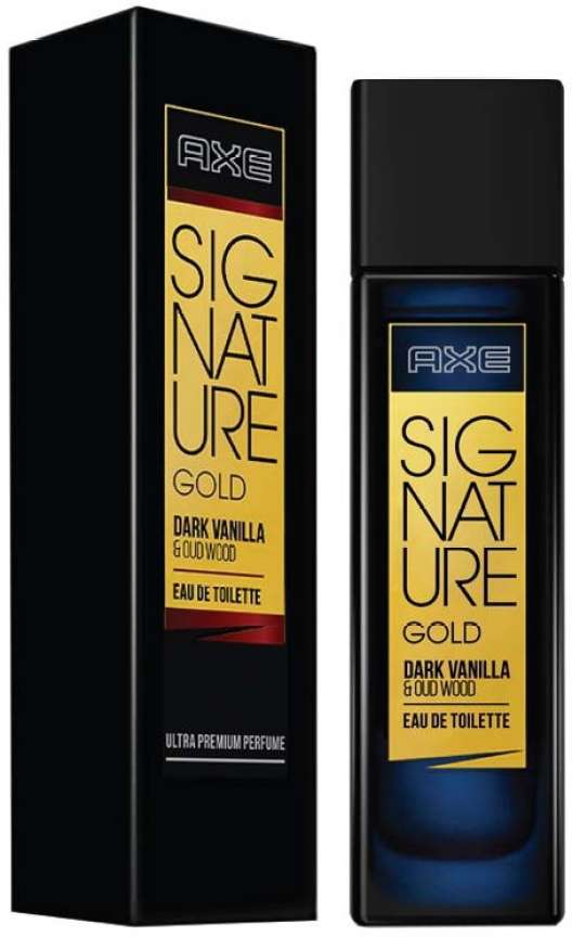 Buy AXE Signature Gold Dark Vanilla Oud Wood Eau de Toilette 80 ml  Online In India