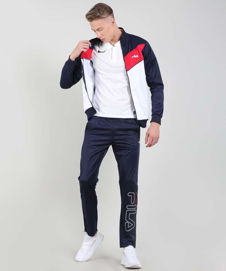 FILA Solid Men Track Suit Buy PEA FILA Solid Men Track Suit Online at Best Prices in India Flipkart