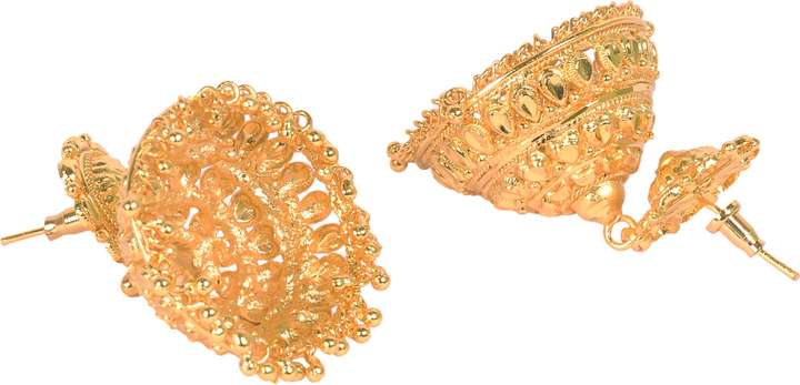 Flipkart Buy City Gold Traditional Gold Plated Copper Drop Earrings For Girls Women Copper Jhumki Earring Online at Best Prices in India