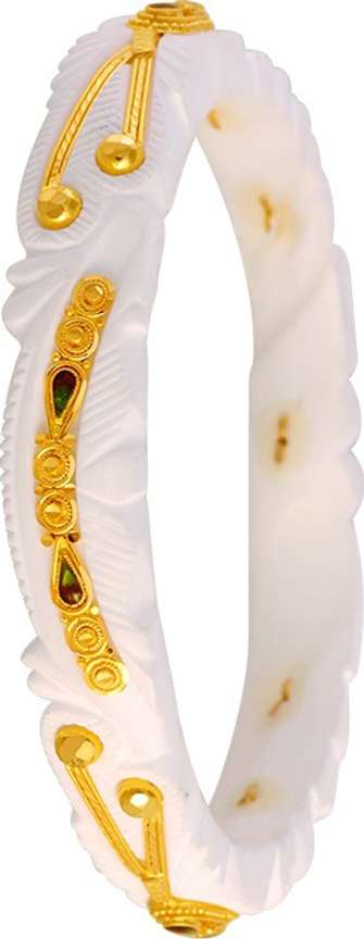 Gold sankha bangles with price new arrivals