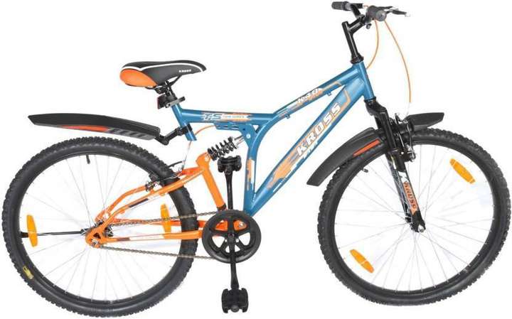 Kross K40 24inches Dual Suspension Blue Orange 2018 Bike For Teenagers 24 T Mountain Cycle Price in India Buy Kross K40 24inches Dual Suspension Blue Orange 2018 Bike For Teenagers 24 T Mountain Cycle...