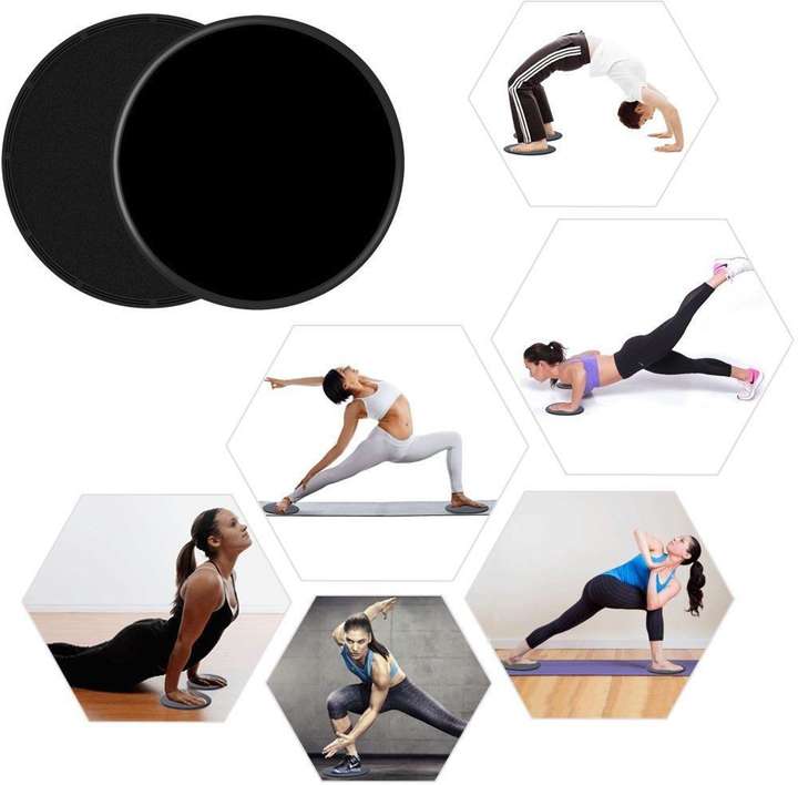 NIRVA 2pcs Gliding Discs Core Sliders Double sided Sliding Discs for Core Fitness Gym Ab Exerciser Buy NIRVA 2pcs Gliding Discs Core Sliders Double sided Sliding Discs for Core Fitness Gym Ab Exercise...