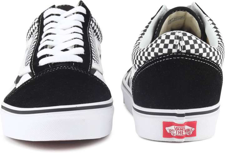 VANS Old Skool Sneakers For Men Buy Mix Checker Black True White Color VANS Old Skool Sneakers For Men Online at Best Price Shop Online for Footwears in India Flipkart