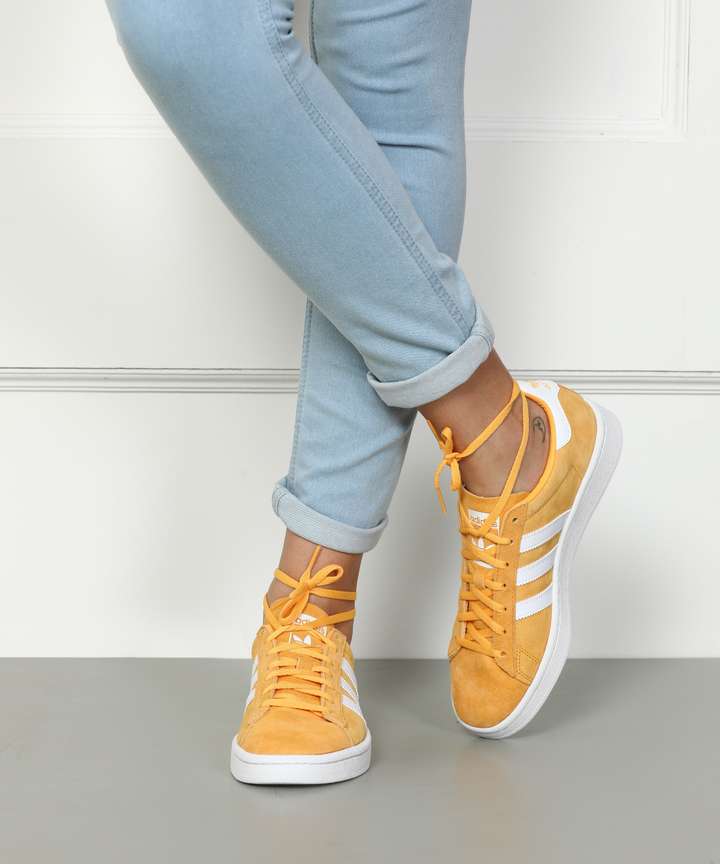 Campus chalk orange womens shoes top