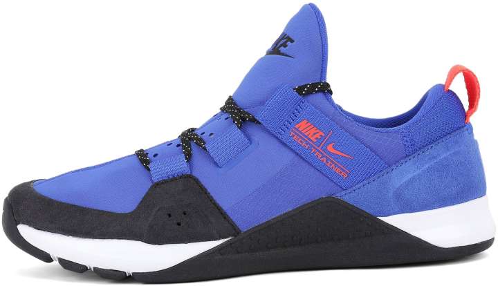 Nike tech trainer blue on sale