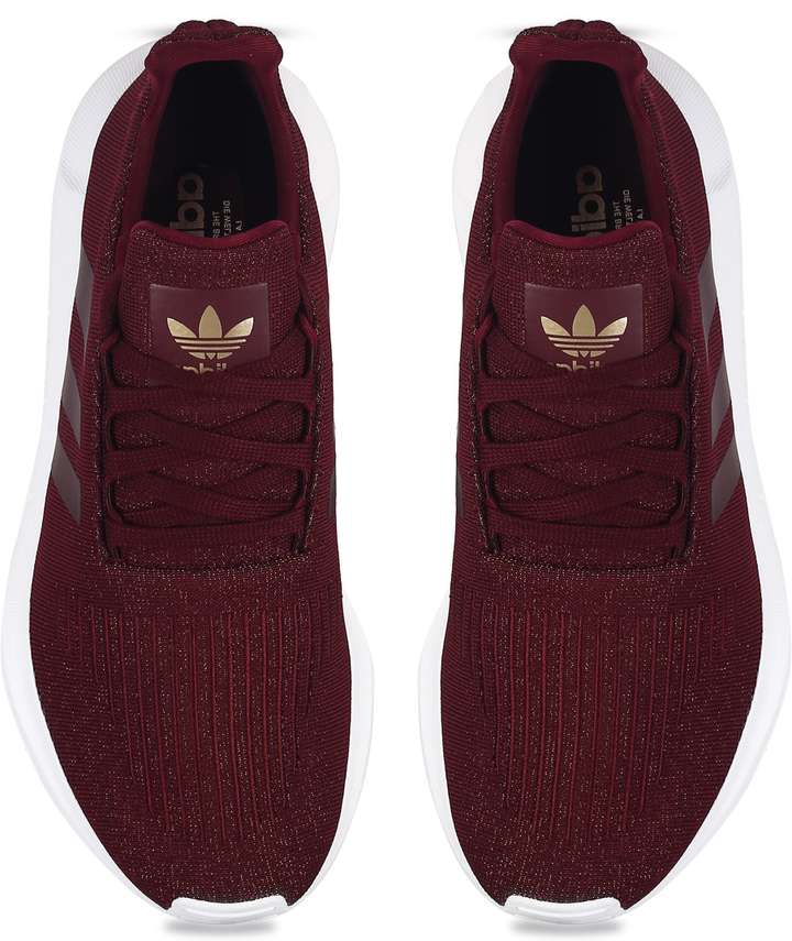 Swift run adidas maroon deals