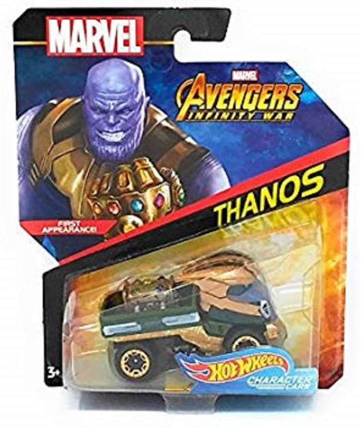 HOT WHEELS Character Cars 2018 Marvel Avengers Infinity War Thanos Character Cars 2018 Marvel Avengers Infinity War Thanos Buy Thanos toys in India. shop for HOT WHEELS products in India. Flipkart
