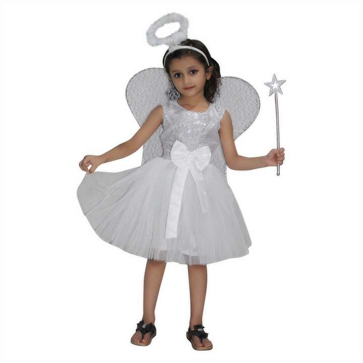 Angel dress for 4 year girl best sale