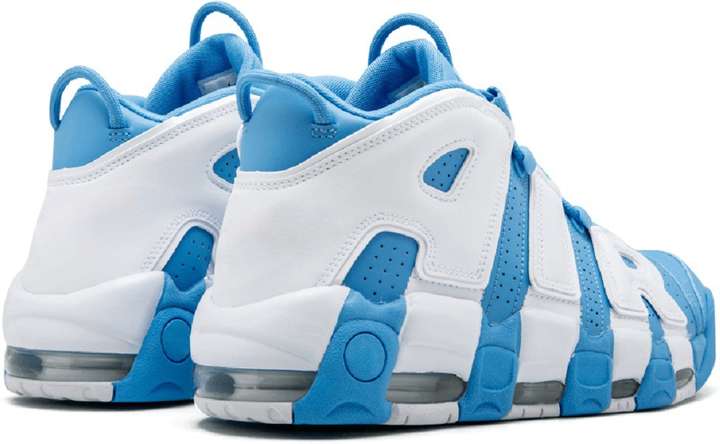 Uptempo blue and white cheap