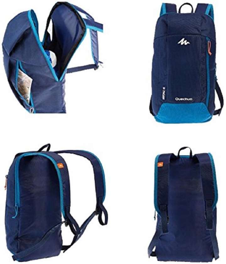 Flipkart QUECHUA by Decathlon ARP 10 L HIKING BACKPACK BLUE Backpack Backpack