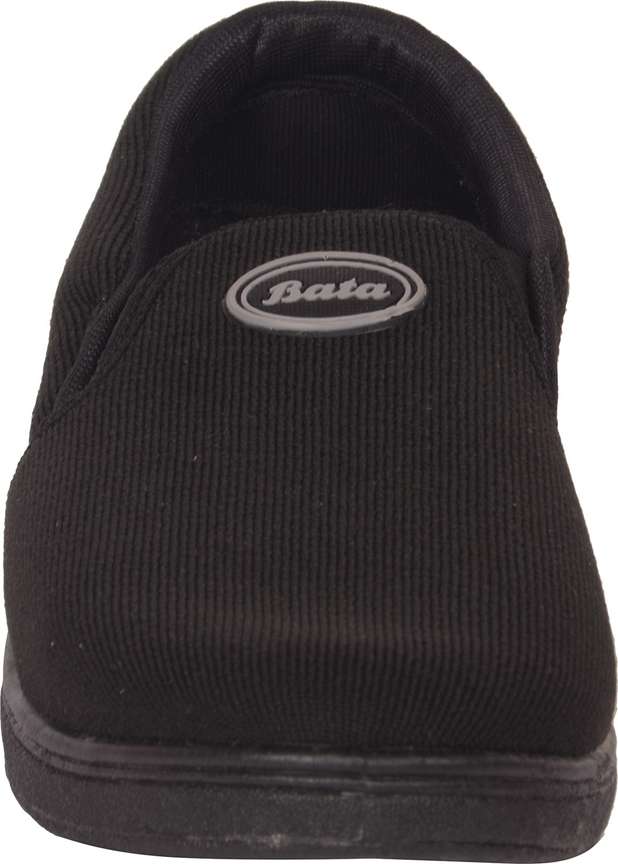 Black canvas shoes bata discount