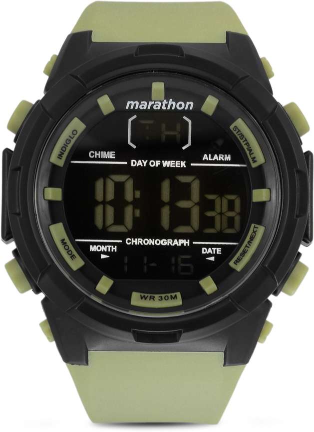 Marathon digital watch hotsell