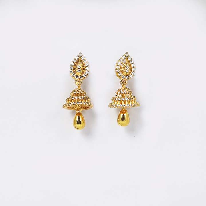 Bhima Jewellers Yellow Gold 22kt Jhumki Earring Price in India Buy Bhima Jewellers Yellow Gold 22kt Jhumki Earring online at Flipkart