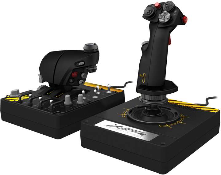 【あかてあ】Saitek X-55 フライトコントローラー あかてあ様専用】Saitek X-55 フライトコントローラー