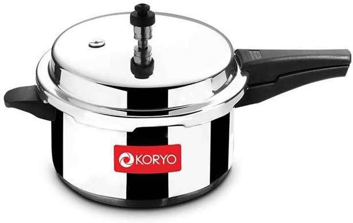 KORYO Aluminium 3 L Inner Lid Induction Bottom Pressure Cooker Price in India Buy KORYO Aluminium 3 L Inner Lid Induction Bottom Pressure Cooker online at Flipkart