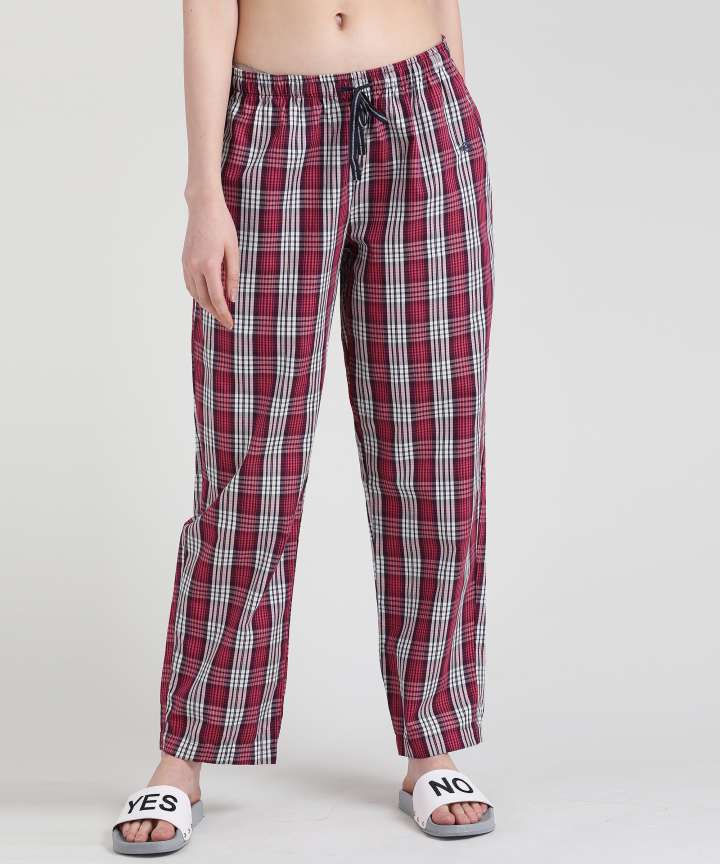 Buy Classic Navy Checks JOCKEY Women Pyjama Online at Best Prices in India Flipkart