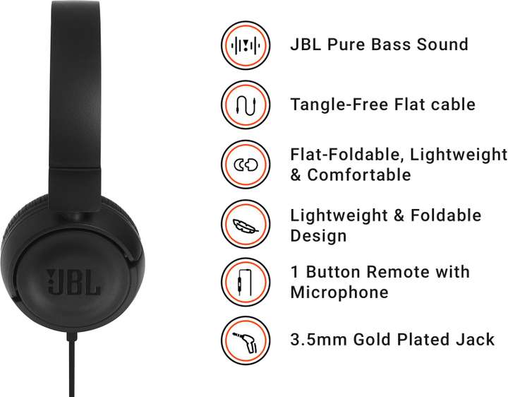 JBL T450 Wired Price in India Buy JBL T450 Wired Online JBL Flipkart