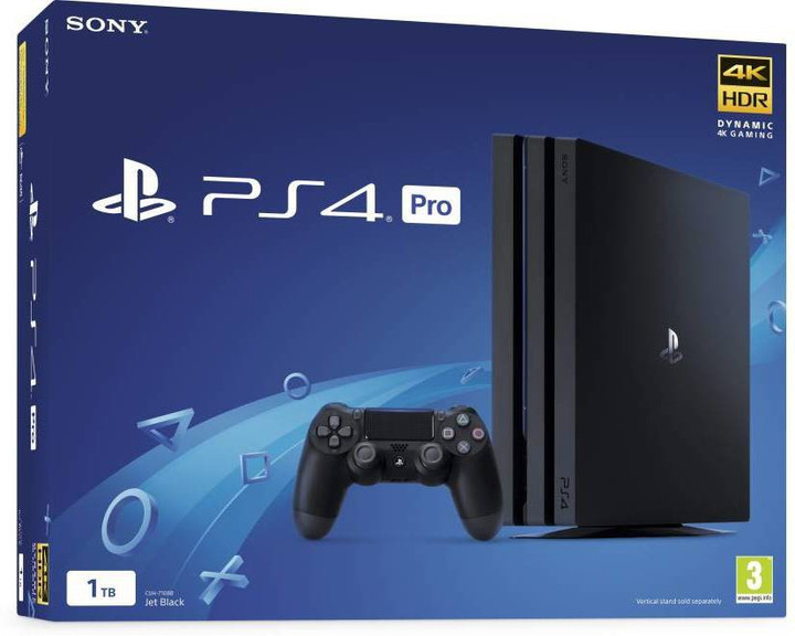 SONY PlayStation4 CUH-7200CB01　2TB PlayStation4 PS4 Pro CUH-7200 CB01 Black Console Region Free