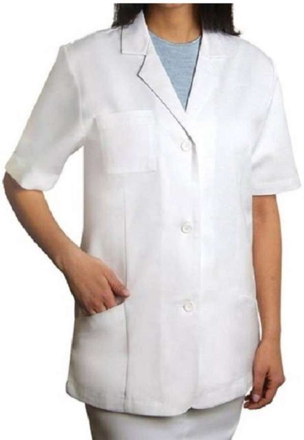 White lab apron cheap