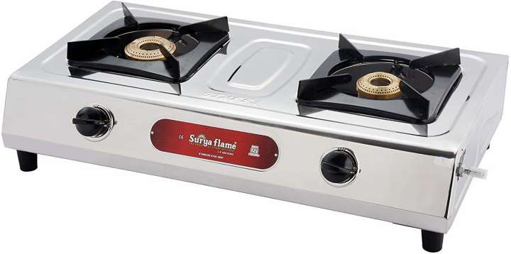 Gas stove 2 burner surya best sale