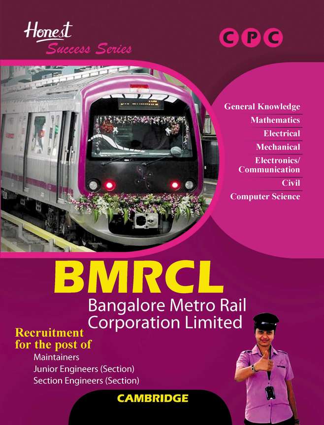 Bmrcl ( Maintainers, Junior &amp; Section Engineers ): Buy Bmrcl 
