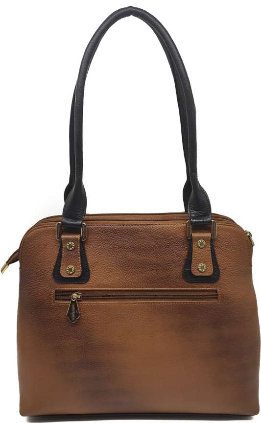 Buy Eminence Women Black Brown Shoulder Bag BLACK TAN Online Best Price in India Flipkart