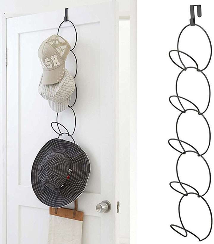 Over the door hat rack best sale