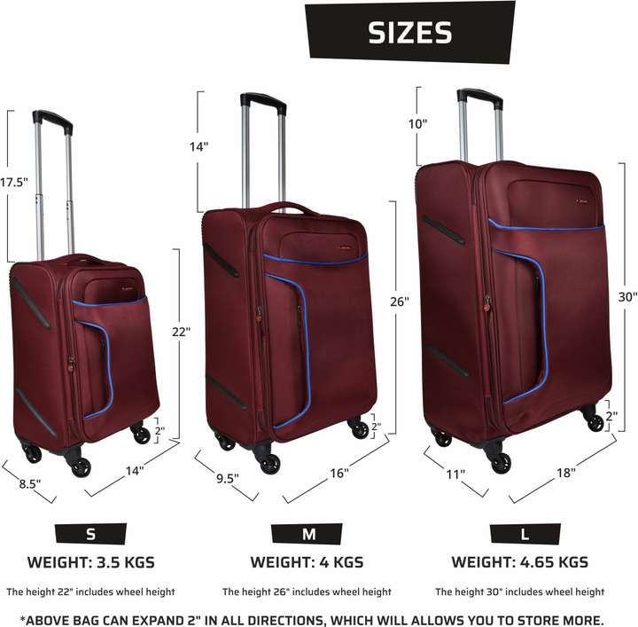 Murano trolley bags online