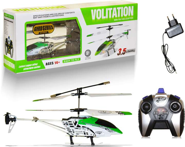 Volitation mini rc helicopter top