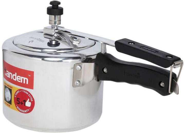 tandem Inner Lid 3 L Inner Lid Pressure Cooker Price in India Buy tandem Inner Lid 3 L Inner Lid Pressure Cooker online at Flipkart