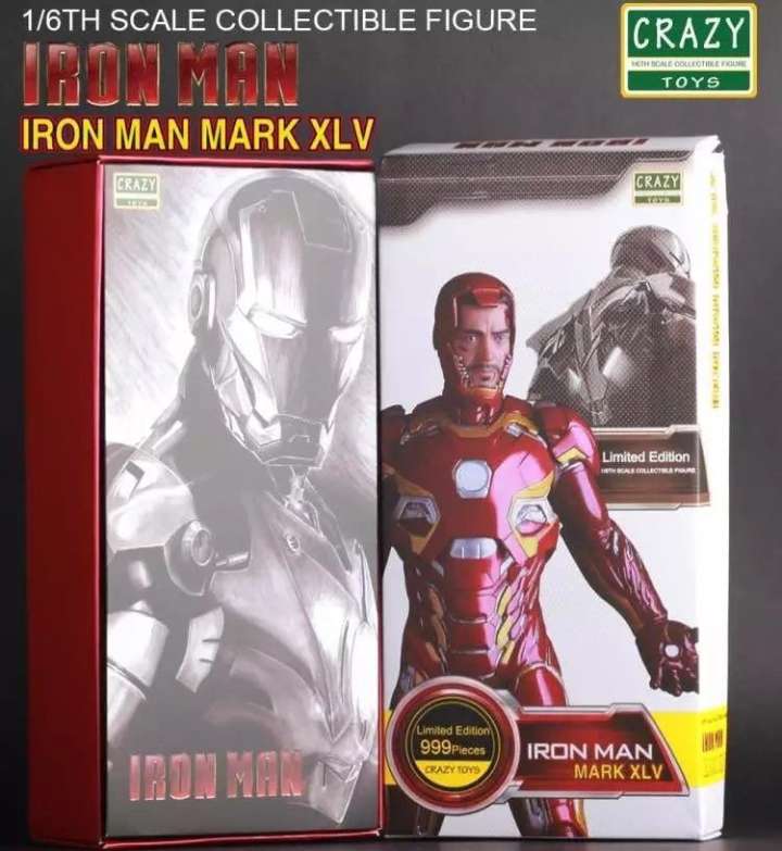 Crazy toys iron man shops mark 45