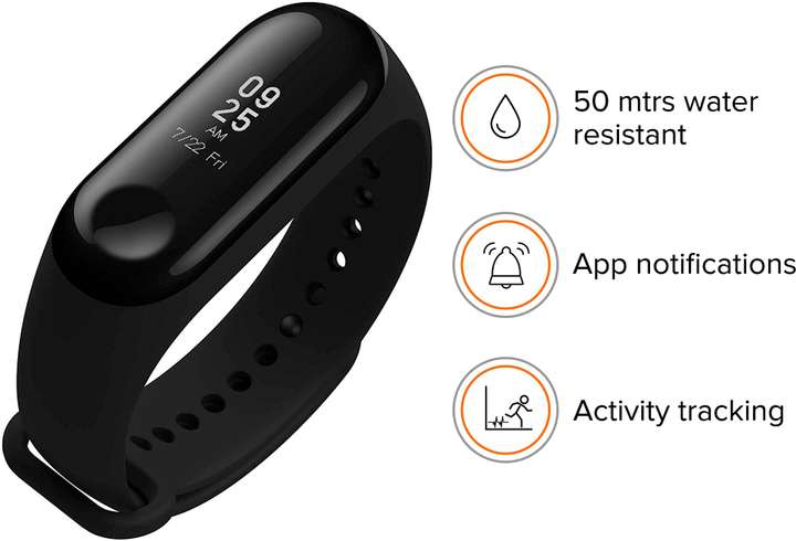 Mi Band 3 Buy Latest Mi Fitness Band Online at Flipkart