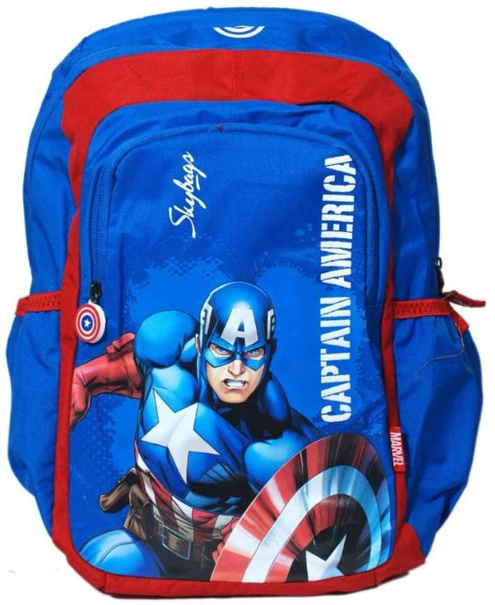 Boy captain america backpack shop