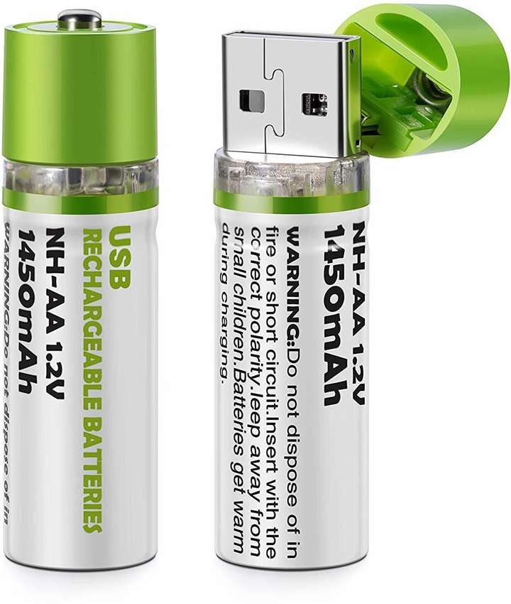 sygnific 1166 Portable AA 1450mAh 1.2v USB CELL Rechargeable With LED Indicator Battery sygnific Flipkart