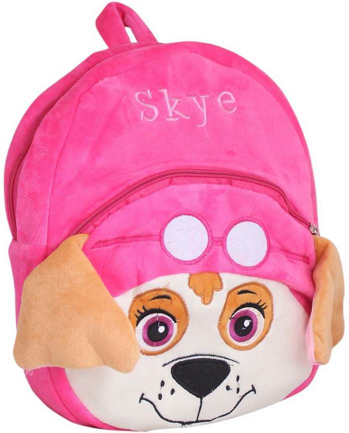 Flipkart CREATIVEVILLA PAW PATROL SKYE DOG CARTOON PLUSH SOFT SMALL SCHOOL BAG BACKPACK CVST11233 School Bag School Bag
