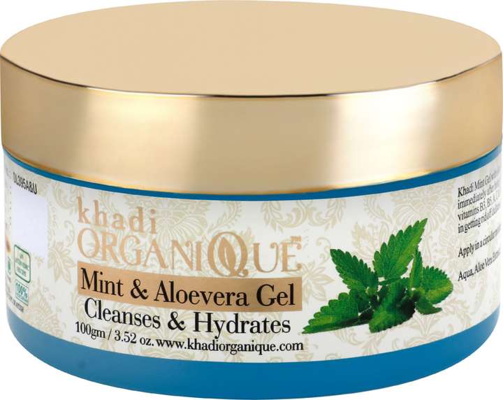 Khadi mint aloe vera gel store