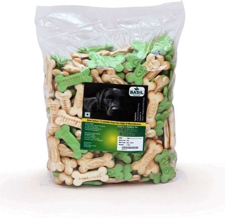 Dog biscuits veg top