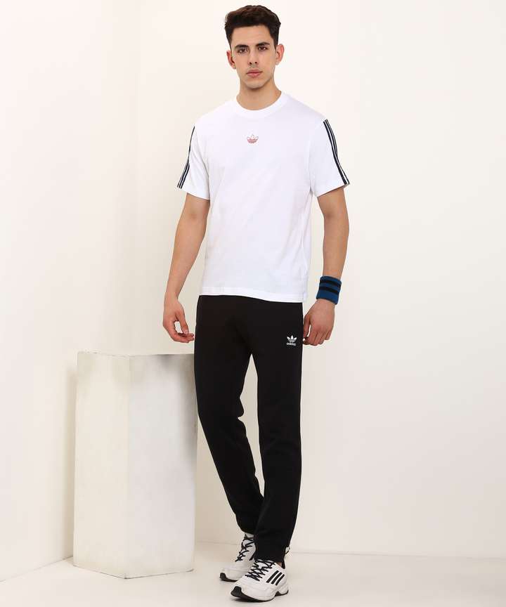 ADIDAS ORIGINALS Striped Men Round Neck White T Shirt Buy ADIDAS ORIGINALS Striped Men Round Neck White T Shirt Online at Best Prices in India Flipkart