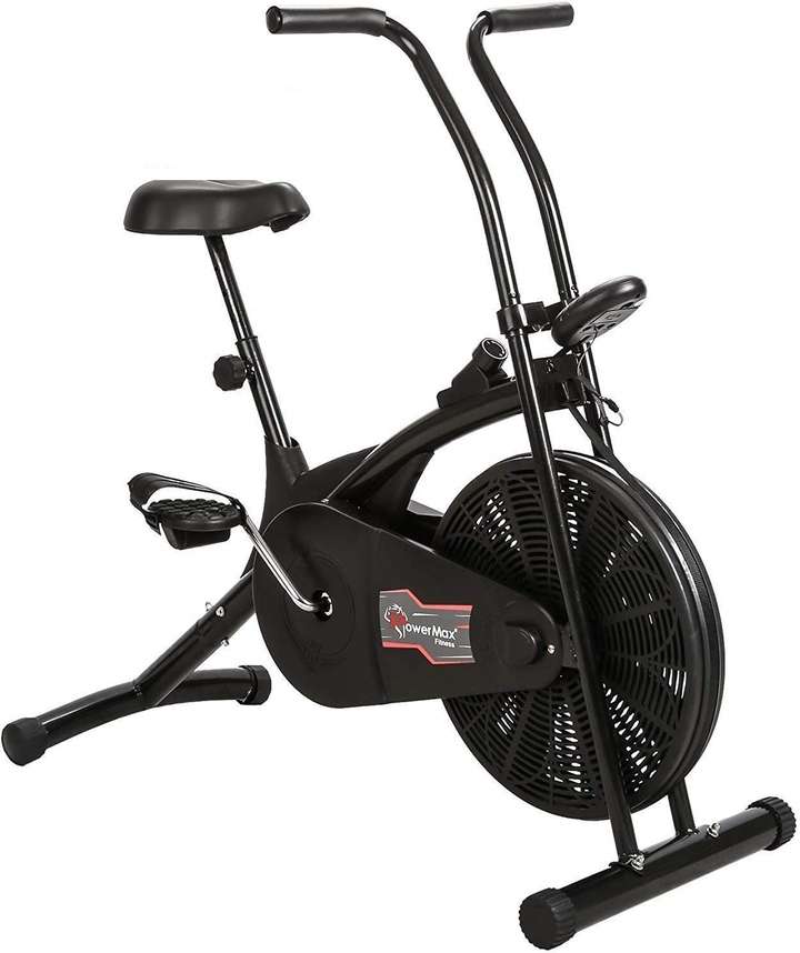 Buy Powermax Fitness Cycle for Weight Loss at Home Air Exercise Bike with 3 Models Upright Stationary Exercise Bike Online at Best Prices in India Sports Fitness Flipkart