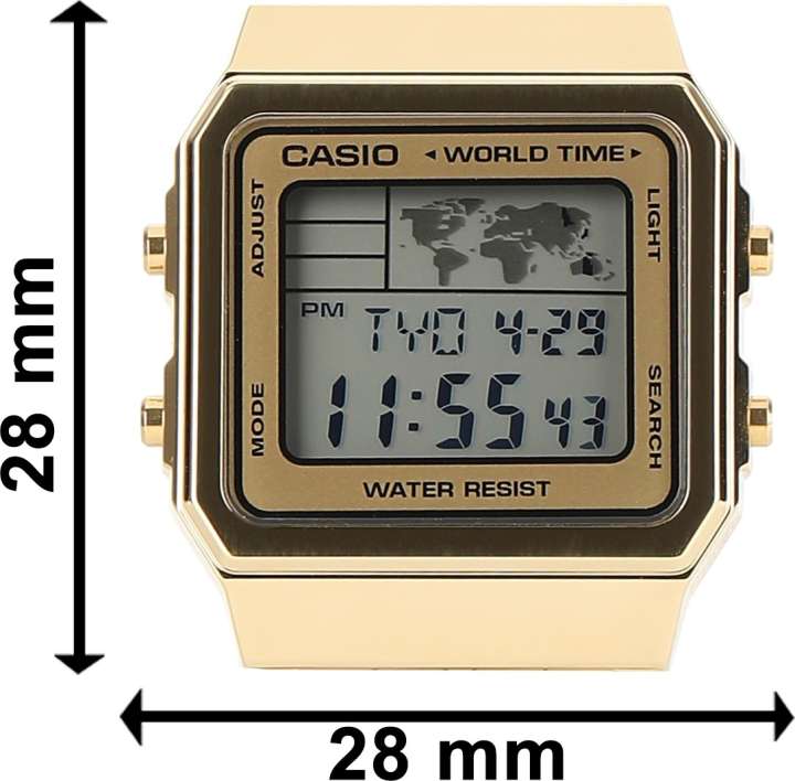 CASIO Vintage A500WGA 9DF Gold Dial Gold Stainless Steel Band Digital Watch For Men Women Buy CASIO Vintage A500WGA 9DF Gold Dial Gold Stainless Steel Band Digital Watch For Men