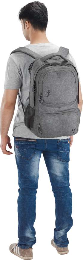 SKYBAGS Crew 4 Laptop Backpack Grey 34 L Laptop Backpack Grey Price in India Flipkart