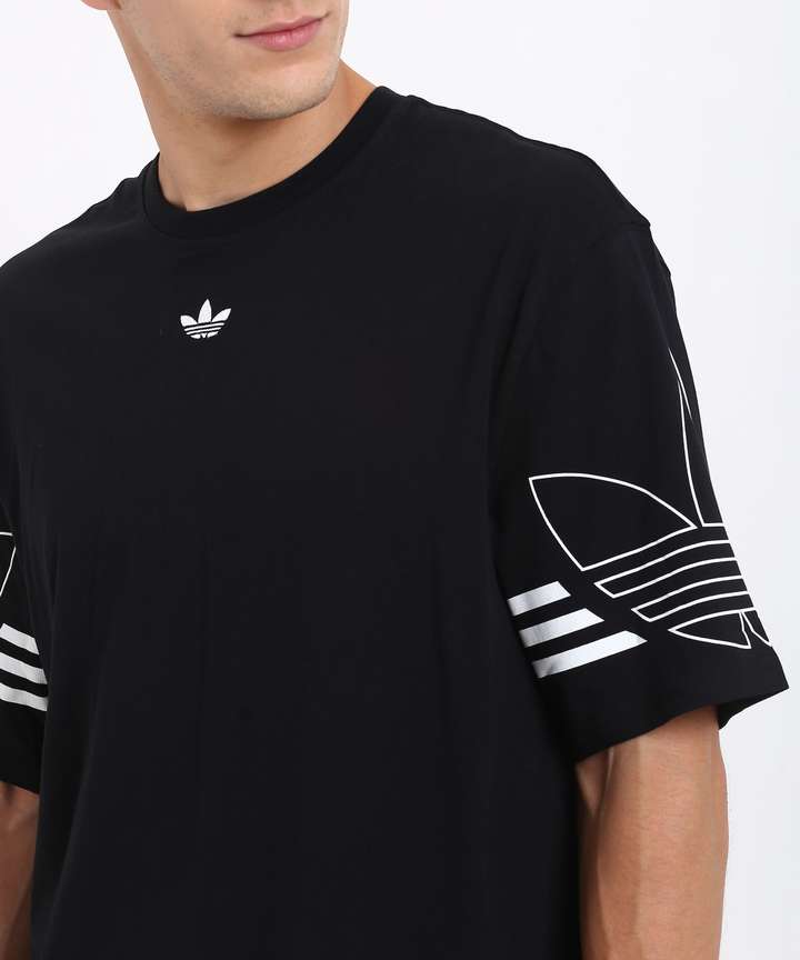 ADIDAS ORIGINALS Solid Men Round Neck Black T Shirt Buy ADIDAS ORIGINALS Solid Men Round Neck Black T Shirt Online at Best Prices in India Flipkart