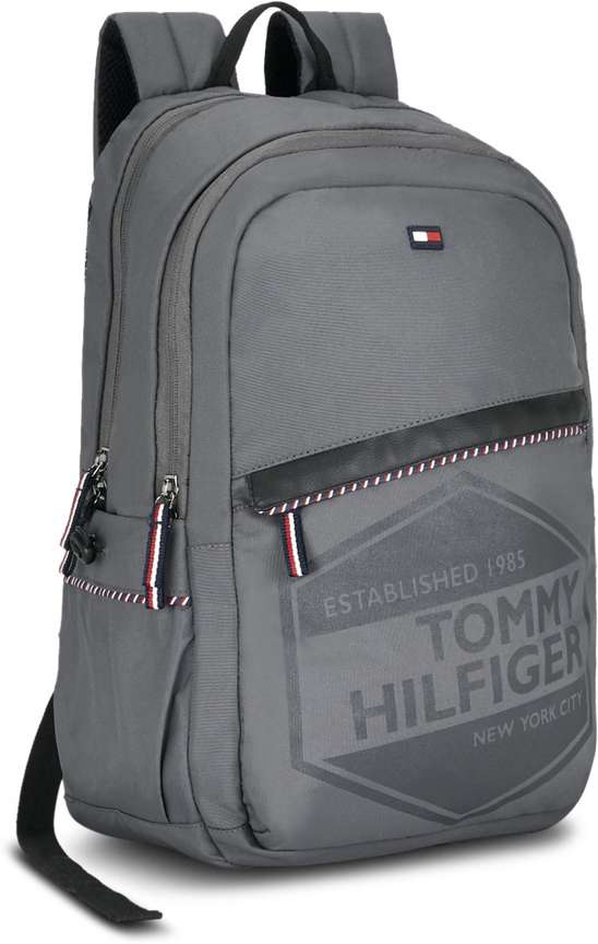 TOMMY HILFIGER Connor 23 L Laptop Backpack Grey Price in India Flipkart