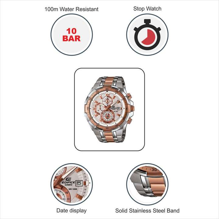 CASIO EFR 539SG 7A5VUDF Edifice EFR 539SG 7A5VUDF Dial Dual Tone Stainless Steel Band Analog Watch For Men Buy CASIO EFR 539SG 7A5VUDF Edifice EFR 539SG 7A5VUDF Dial Dual Tone Stainless Steel Band Ana...
