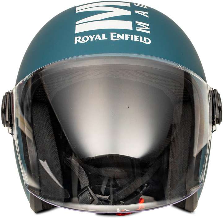 Royal enfield blue helmet outlet