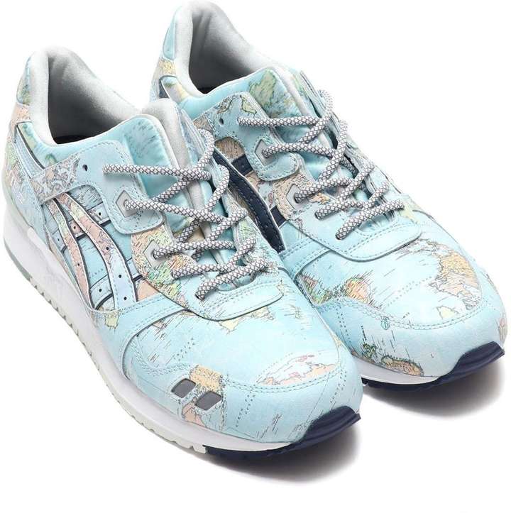 Asics X Atmos Gel Lyte III World Map Running Shoes For Men Buy Asics X Atmos Gel Lyte III World Map Running Shoes For Men Online at Best Price Shop Online for