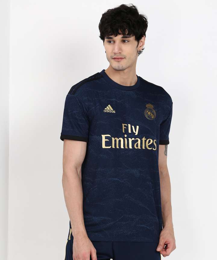 ADIDAS Real Madrid Printed Men Round Neck Blue T Shirt Buy ADIDAS Real Madrid Printed Men Round Neck Blue T Shirt Online at Best Prices in India Flipkart